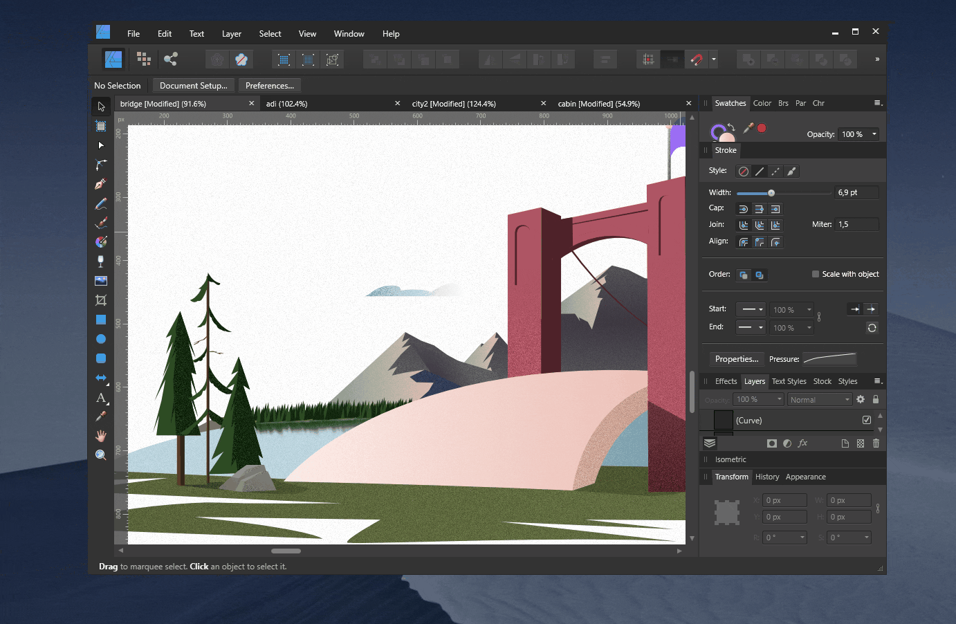 Animate GIFs using Affinity Designer