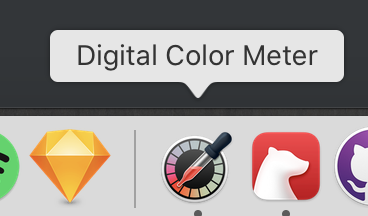 Digital color meter