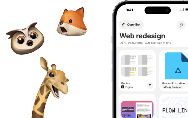 A space with animal avatars next to it